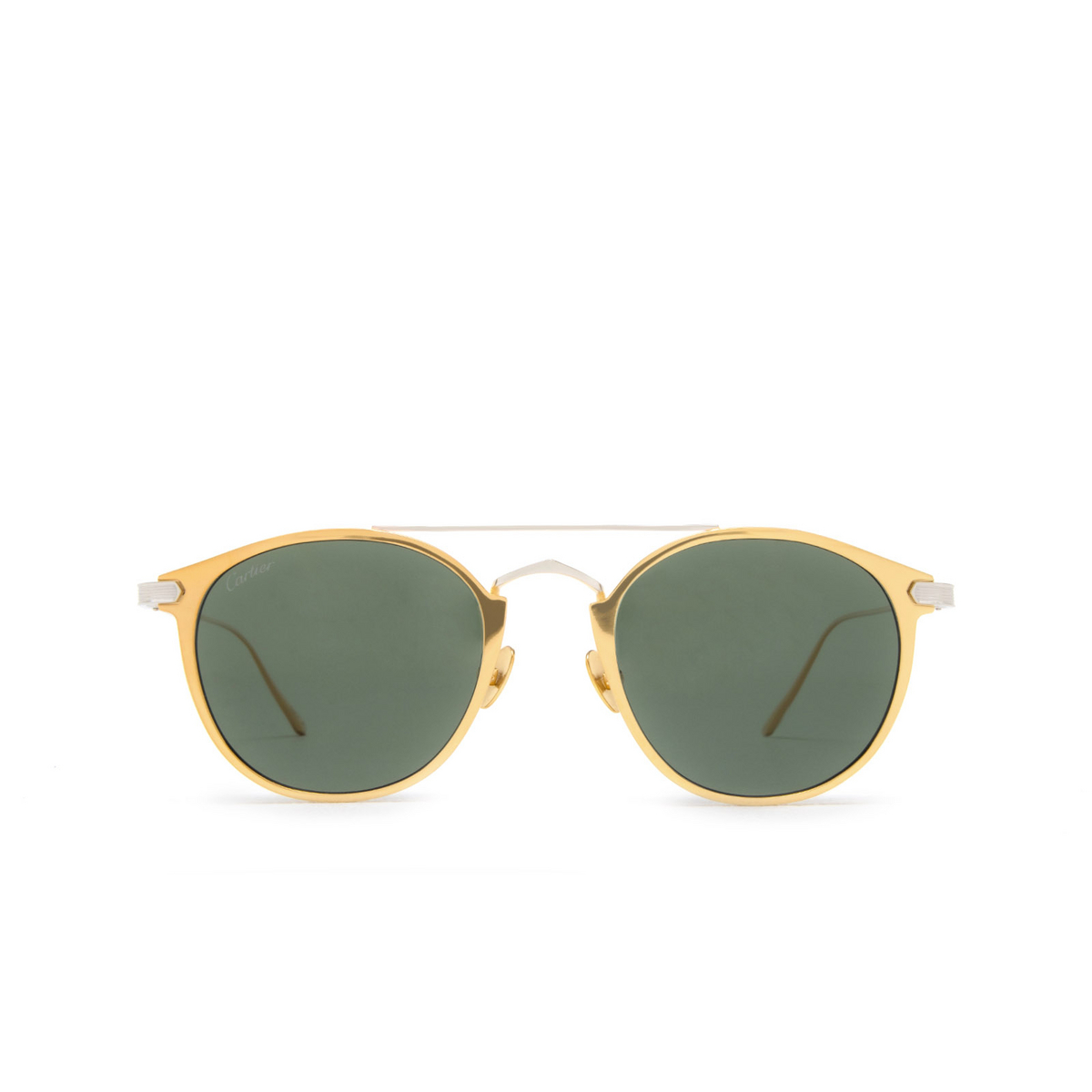 Cartier CT0015S Sunglasses 005 Gold - front view