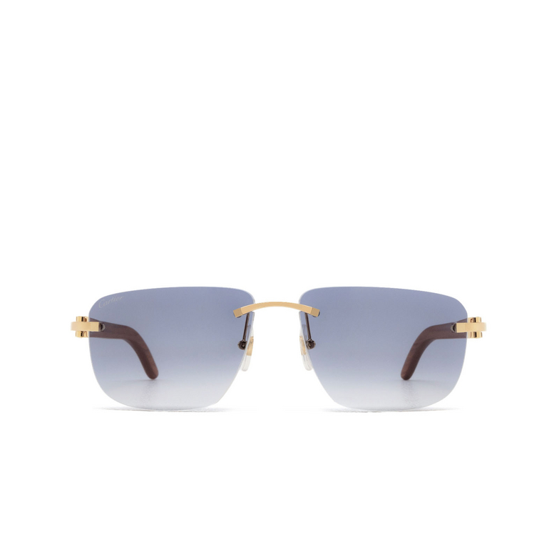Cartier CT0040RS Sunglasses 001 gold - 1/4