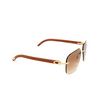 Cartier CT0041RS Sunglasses 001 gold - product thumbnail 2/4