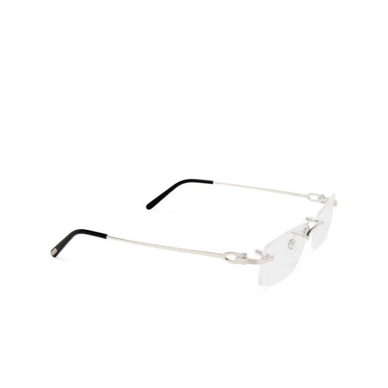 Cartier CT0045O Eyeglasses 001 silver - 2/4