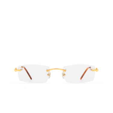 Cartier CT0045O Eyeglasses 002 gold - front view