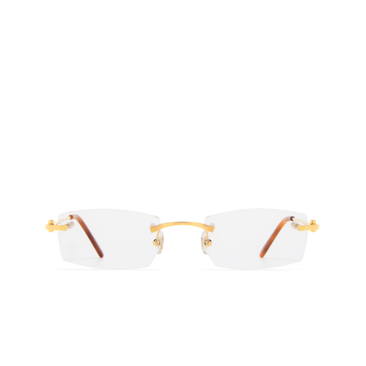 Cartier CT0045O Eyeglasses 002 Gold - front view