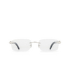 Cartier CT0046O Eyeglasses 002 silver - product thumbnail 1/4