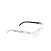 Cartier CT0046O Eyeglasses 002 silver - product thumbnail 2/4