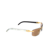 Cartier CT0046S Sunglasses 004 gold - product thumbnail 2/4