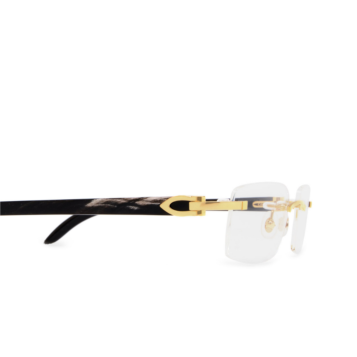 Cartier CT0049O Eyeglasses 001 Gold - product thumbnail 3/4