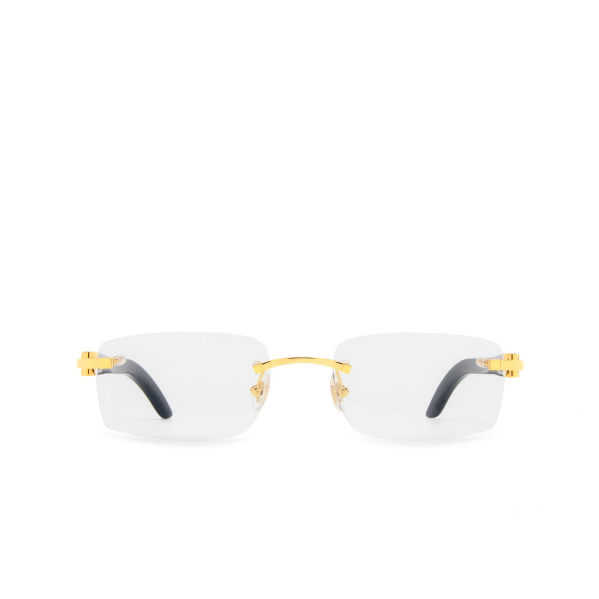 Cartier CT0049O Eyeglasses 001 Gold - front view