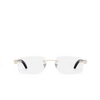 Cartier CT0049O Eyeglasses 002 silver - product thumbnail 1/4
