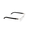 Cartier CT0049O Eyeglasses 002 silver - product thumbnail 2/4