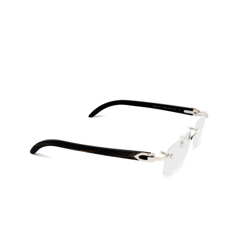 Cartier CT0049O Eyeglasses 002 silver - 2/4