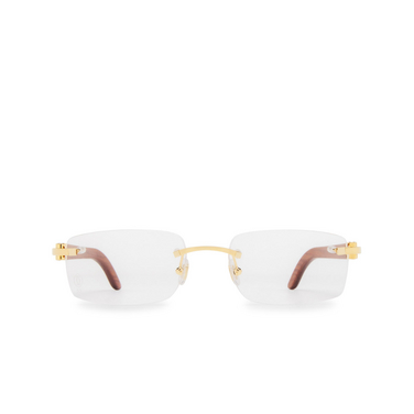 Cartier CT0052O Eyeglasses 008 gold - front view