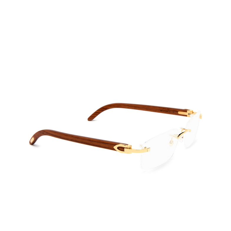 Cartier CT0052O Eyeglasses 008 gold - 2/4