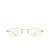 Cartier CT0058O Eyeglasses 001 gold - product thumbnail 1/4