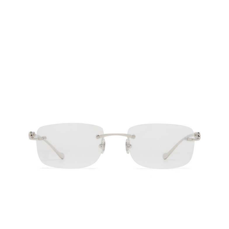 Cartier CT0063O Eyeglasses 001 silver - 1/4