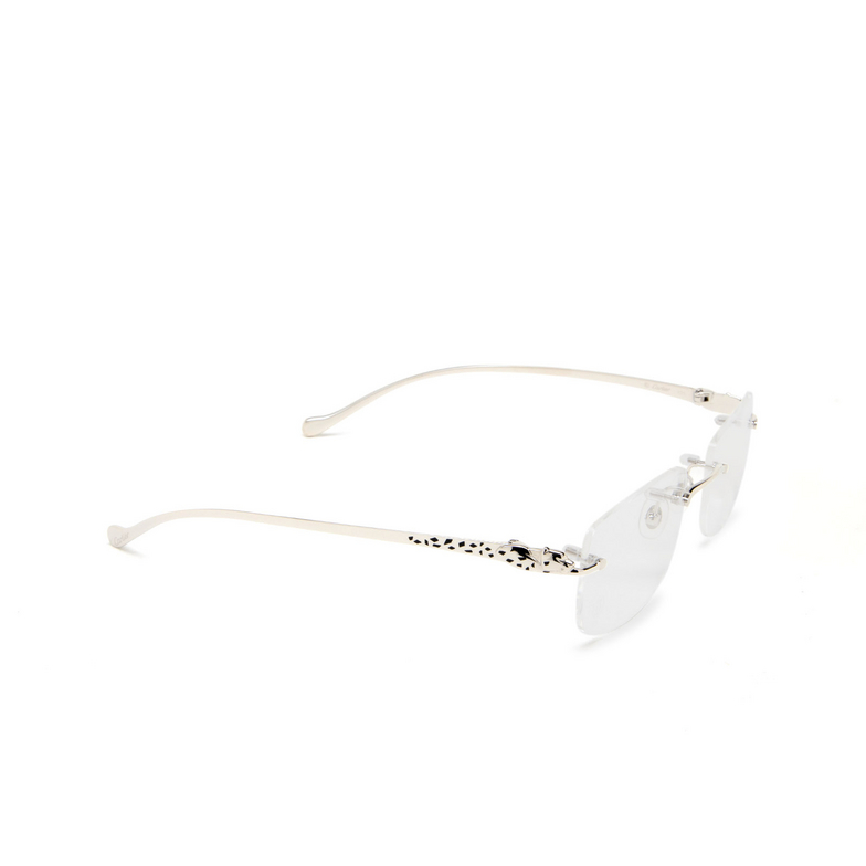 Cartier CT0063O Eyeglasses 001 silver - 2/4