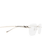 Cartier CT0063O Eyeglasses 001 silver - product thumbnail 3/4