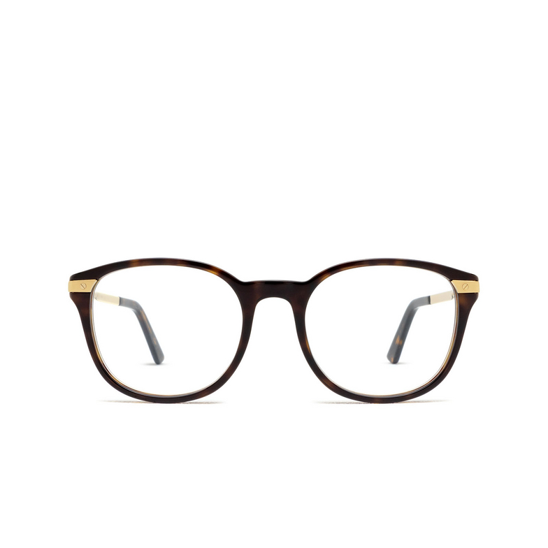 Cartier CT0107O Eyeglasses 002 havana - 1/4