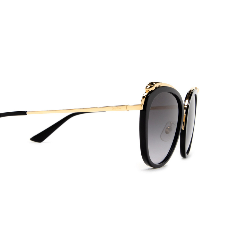 Cartier CT0150SA Sunglasses 001 black - 3/4