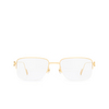 Cartier CT0218OA Eyeglasses 001 gold - product thumbnail 1/4