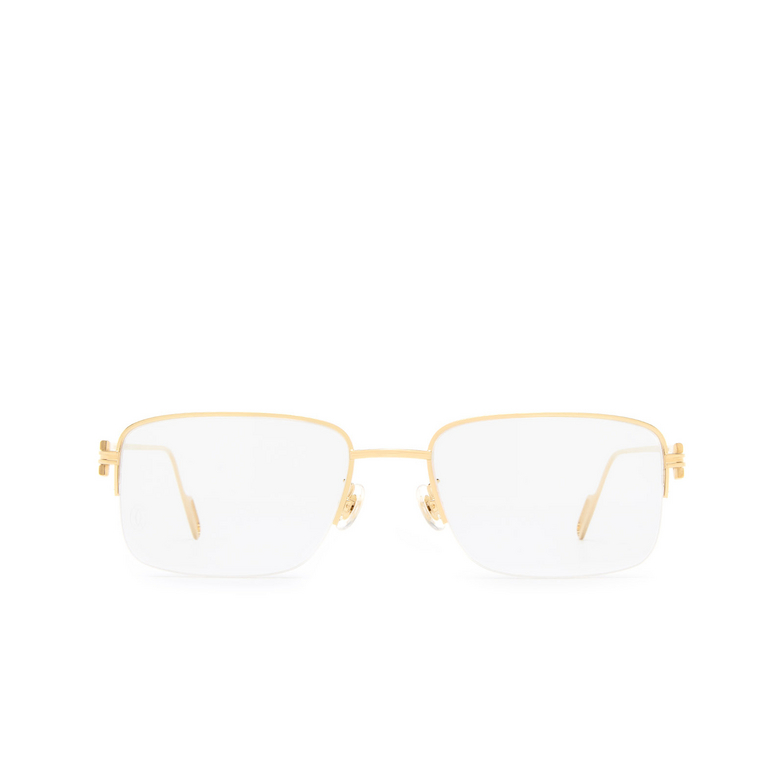 Cartier CT0218OA Eyeglasses 001 gold - 1/4