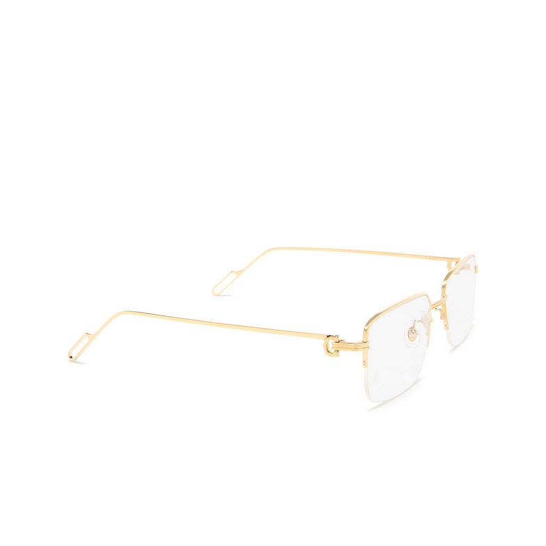 Cartier CT0218OA Eyeglasses 001 gold - 2/4