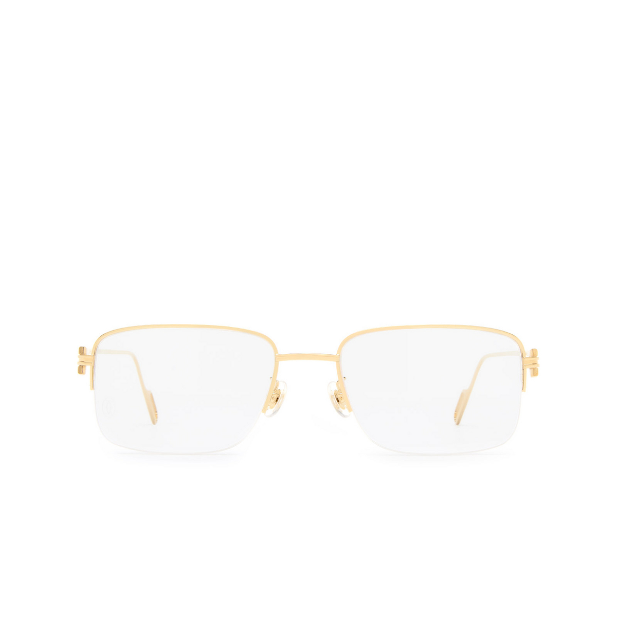 Cartier CT0218OA Eyeglasses 001 Gold - front view