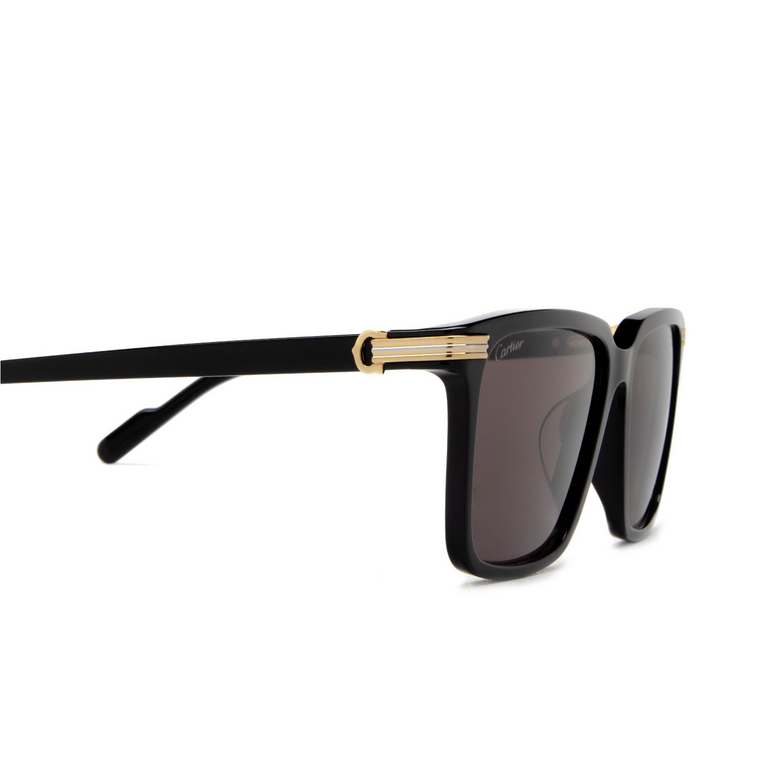 Cartier CT0220SA Sunglasses 001 black - 3/5