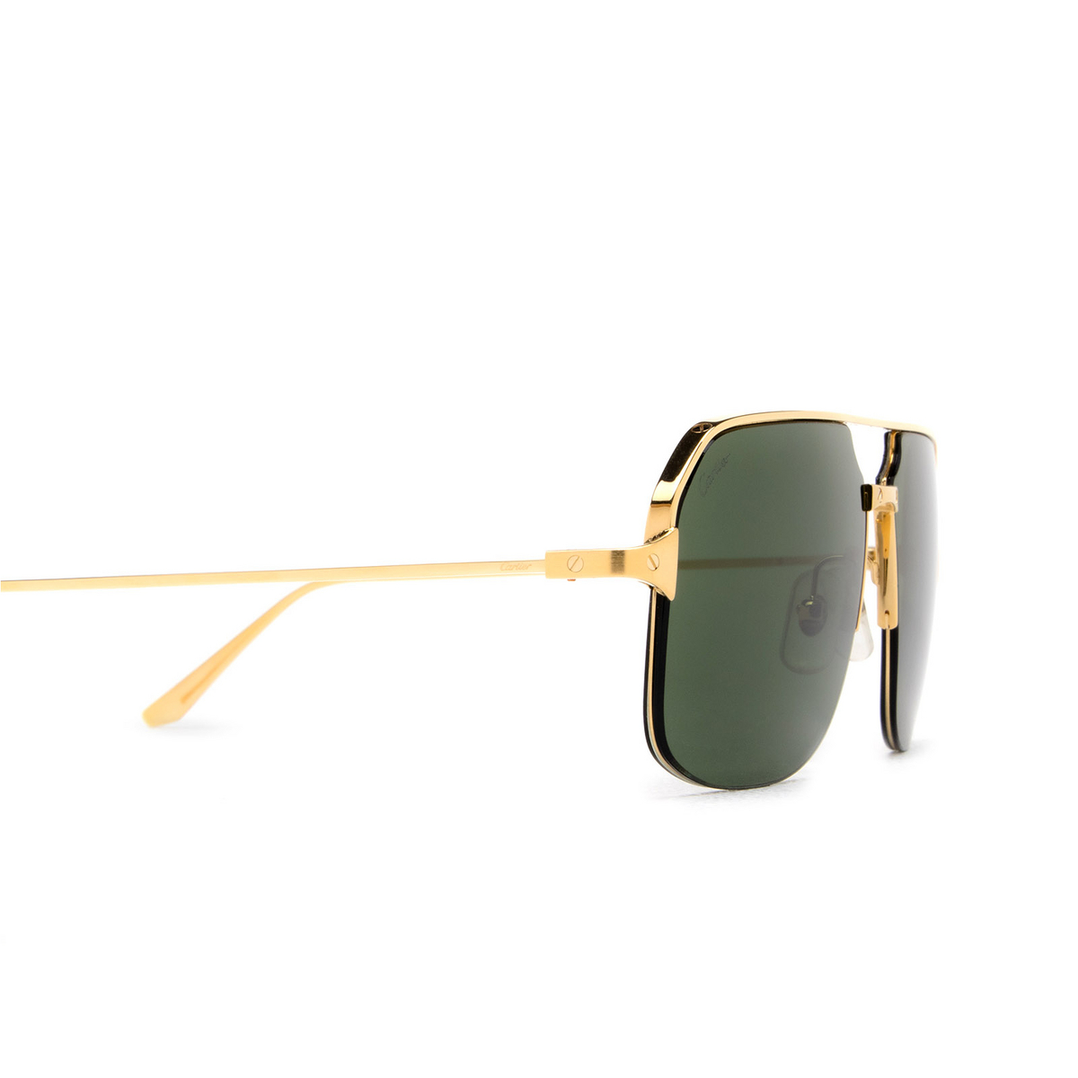 Cartier CT0230S Sunglasses 002 Gold - 3/4