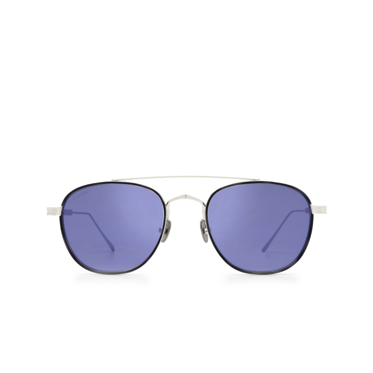 Cartier CT0251S Sunglasses 009 Silver - front view