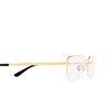 Gafas graduadas Cartier CT0255O 004 gold - Miniatura del producto 3/4
