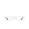 Cartier CT0255O Eyeglasses 005 silver - product thumbnail 1/4