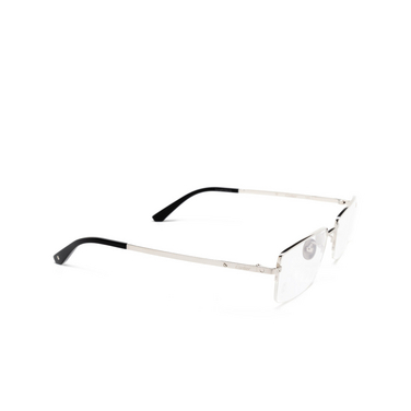 Cartier CT0255O Korrektionsbrillen 005 silver - Dreiviertelansicht