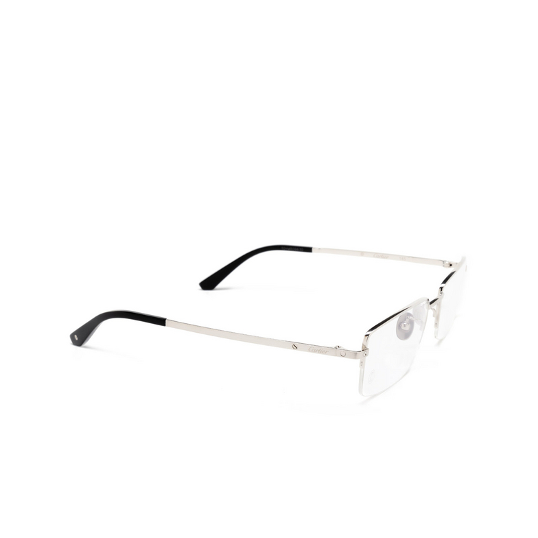 Cartier CT0255O Eyeglasses 005 silver - 2/4
