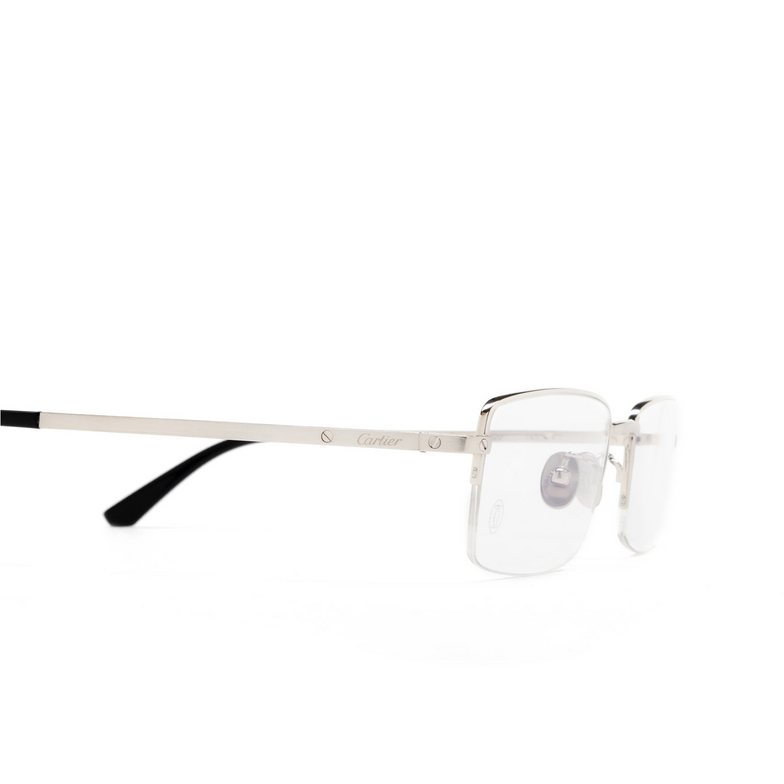 Cartier CT0255O Eyeglasses 005 silver - 3/4