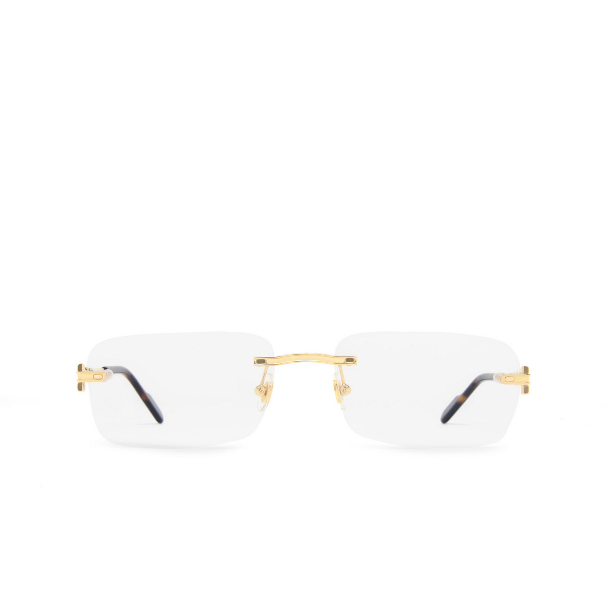 Cartier CT0259O Eyeglasses 002 Gold - front view