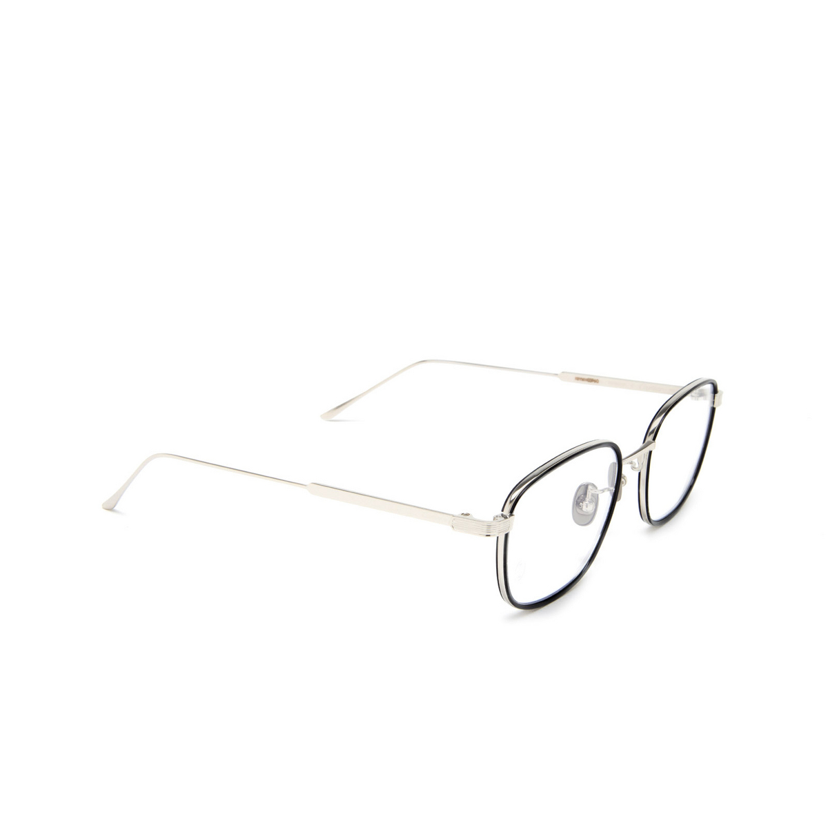 Cartier CT0260O Eyeglasses 007 Silver - three-quarters view