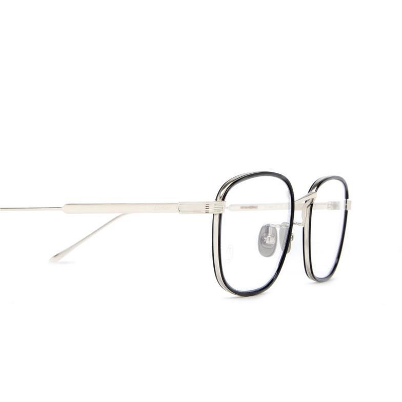 Cartier CT0260O Eyeglasses 007 silver - 3/4