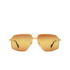 Cartier CT0270S Sonnenbrillen 013 gold - Produkt-Miniaturansicht 1/4