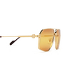 Occhiali da sole Cartier CT0270S 013 gold - anteprima prodotto 3/4