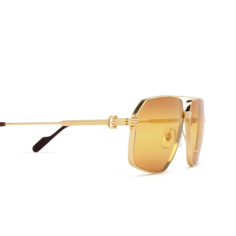 Cartier CT0270S Sunglasses 013 gold - 3/4