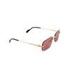 Cartier CT0271S Sunglasses 008 gold - product thumbnail 2/4