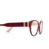 Cartier CT0315O Eyeglasses 006 burgundy - product thumbnail 3/4
