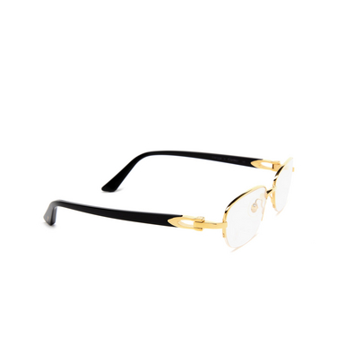 Cartier CT0317O Korrektionsbrillen 001 gold - Dreiviertelansicht