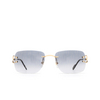 Cartier CT0330S Sunglasses 007 gold - product thumbnail 1/4