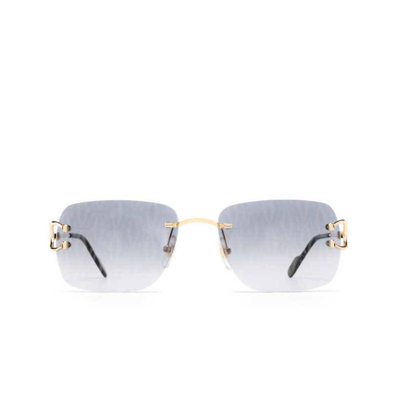 Cartier CT0330S Sunglasses 007 gold - 1/4