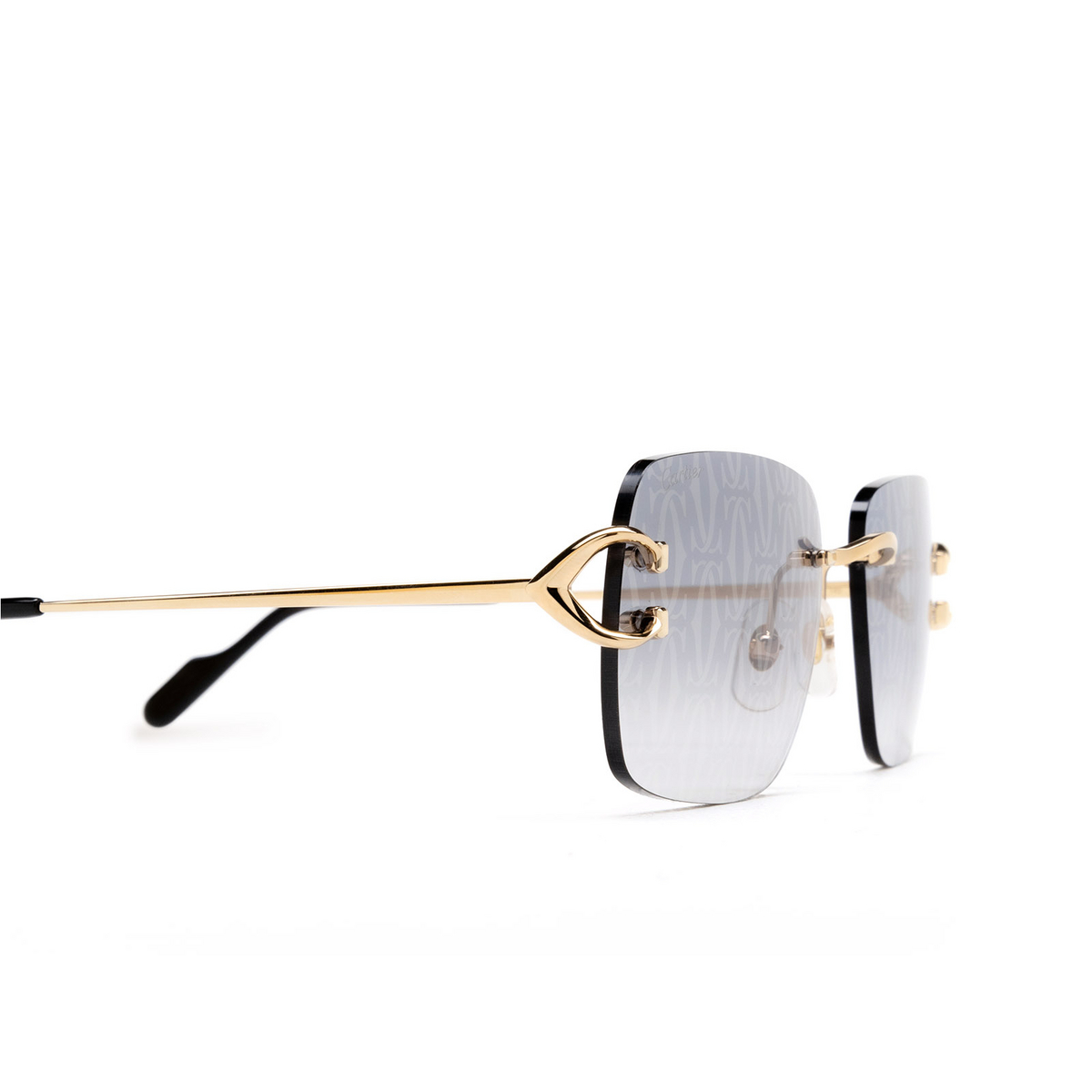 Cartier CT0330S Sunglasses 008 Gold - product thumbnail 3/4