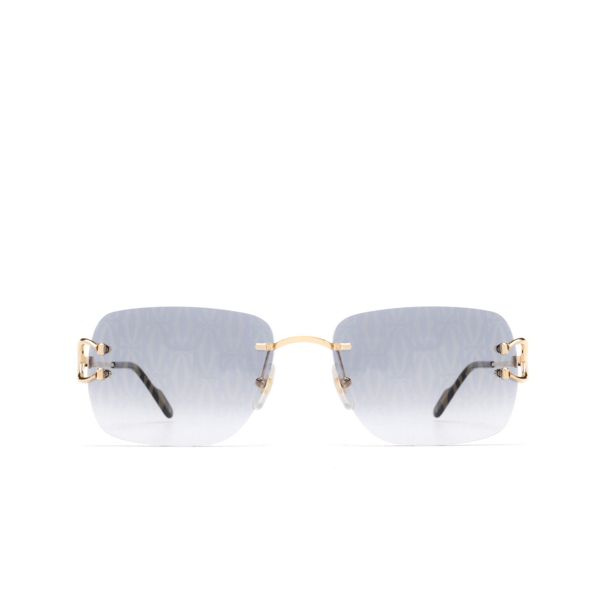 Cartier CT0330S Sunglasses 008 Gold - front view