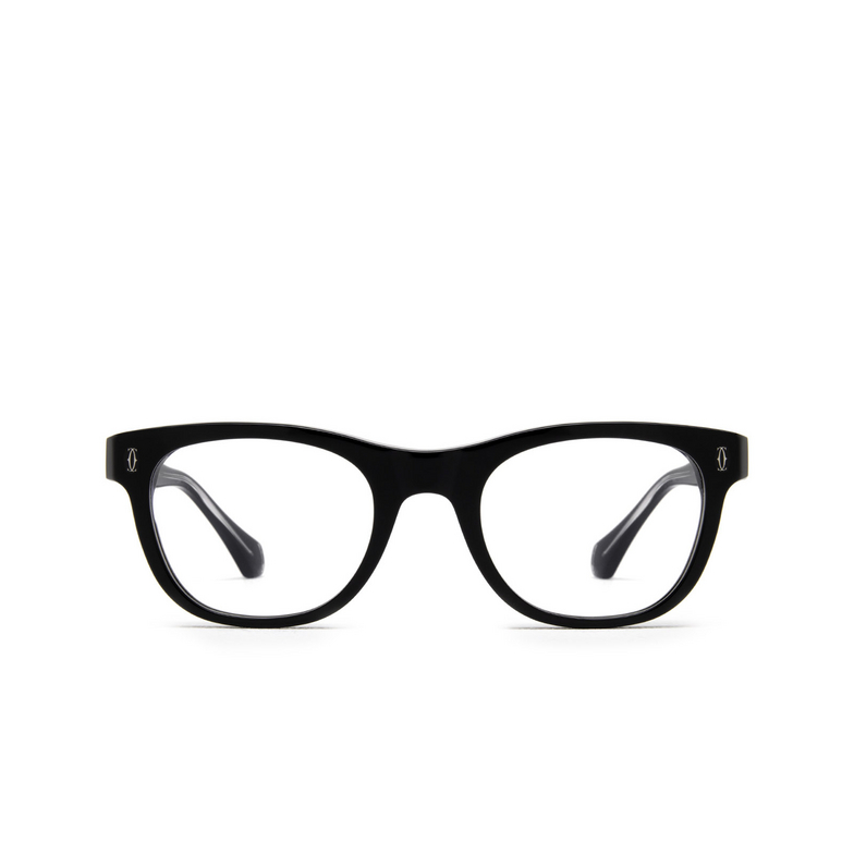 Cartier CT0340O Eyeglasses 001 black - 1/5