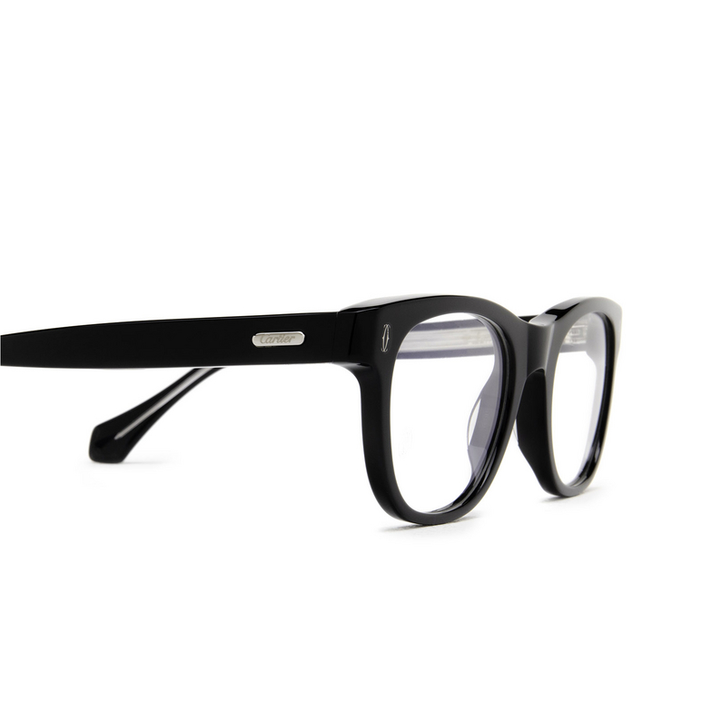 Gafas graduadas Cartier CT0340O 001 black - 3/5