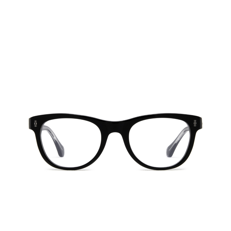 Cartier CT0340O Eyeglasses 004 black - 1/4